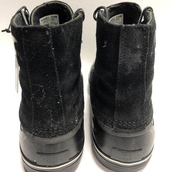 Sorel Men’s Cheyanne Metro Lace Waterproof Boots Black, Size 10 M - Picture 5 of 7
